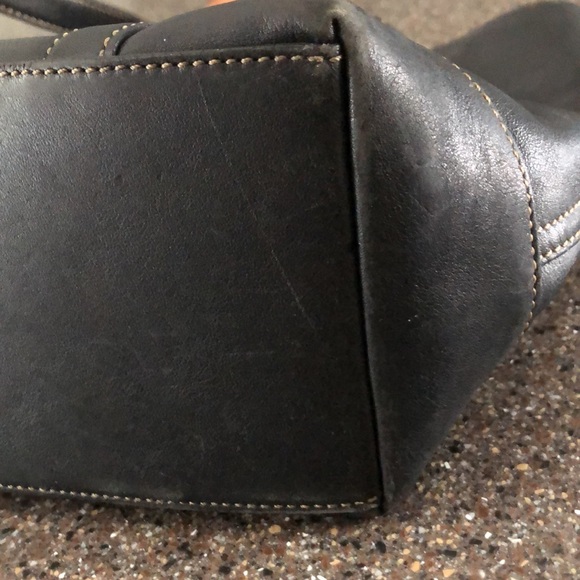 Vintage Coach black tote - Picture 3 of 7